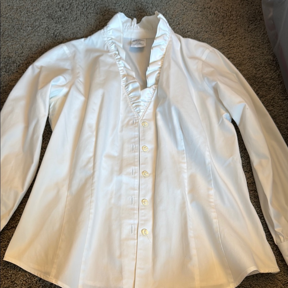 Brooks Brothers Classic White Blouse
